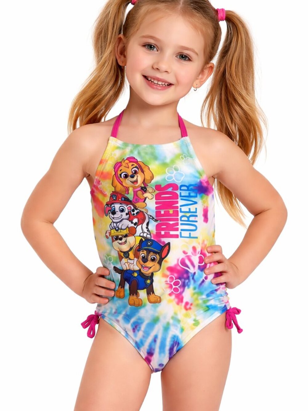 Paw Patrol Toddler Girl's Girls One Piece Swimsuit NWT Sizes 12 Months.2T,4T